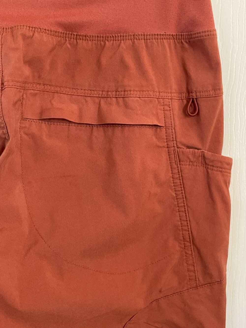 prAna Kanab Climbing Hiking Jogger Pants Patina Red Women’s Small - Picture 3 of 12